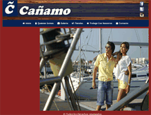 Tablet Screenshot of canamojeans.com